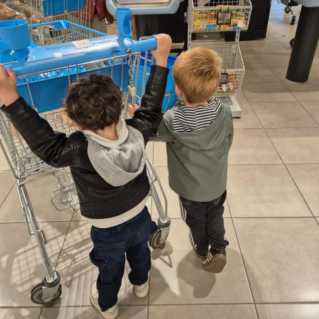 @yvon6905 van de Anna Paulownastraat ging op pad met 2 peuters om heerlijke bolletjes te halen voor bij de lunch. 

Yvonne: “Wat heb ik toch leuk werk! Even bolletjes halen met 2 grote vrienden, die ook nog het winkelwagentje voortduwen. Daarna nog spelen in de ☀️”

Mooi om te zien dat onze pedagogisch medewerkers zoveel plezier halen uit het werken met kinderen! ❤️

#boodschappendoen #peuters #annapaulownastraat #lunch #kopen #supermarkt #pedagogischmedewerker