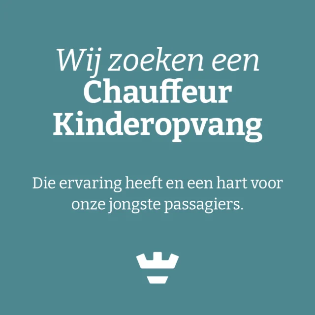 Als chauffeur in de kinderopvang zorg je ervoor dat kinderen op een veilige en betrouwbare manier van en naar school, de vestigingen of andere activiteiten worden gebracht. Je bent verantwoordelijk voor het tijdig ophalen en wegbrengen van de kinderen, waarbij veiligheid en comfort altijd voorop staan. Daarnaast ben je een vertrouwd gezicht voor zowel de kinderen, pedagogisch medewerkers als de ouders. 

Dus ben jij die goede en betrouwbare chauffeur met een hart voor kinderen. En wil jij  bijdragen aan een veilige en zorgzame omgeving voor onze jongste passagiers? Dan zijn wij op zoek naar jou! 

Kijk voor de volledige vacature op www.kleinalkmaar.nl/werkenbij/vacatures/chauffeur-kinderopvang/

#vacature #chauffeur #chauffeurgezocht #chauffeurkinderopvang #kindervervoer #kinderopvang #parttime #alkmaar #bijbaan #werven