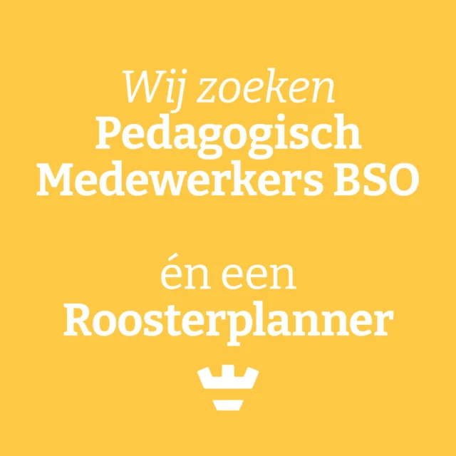 Wij zoeken.....

💪🏻 Pedagogisch medewerkers BSO
Jij staat voor afwisseling en dynamiek waarbij je kunt schakelen tussen verschillende rollen: je biedt een luisterend oor, zorgt voor een gezonde snack, je troost, biedt de kinderen rust om bij te komen en uitdaging om hun energie kwijt te raken. Met recht een pedagogisch professional dus. Het zou fijn zijn als je flexibel inzetbaar bent op onze vestigingen binnen Alkmaar.

🗓️ Roosterplanner
Vanaf september 2023 is Klein Alkmaar gestart met het centraliseren van alle roosterplanningswerkzaamheden. Door een groot deel van de planningswerkzaamheden, zowel het plaatsen van de kinderen als de roosters van de medewerkers, op één plek te beleggen, geloven wij dat onze pedagogisch medewerkers meer tijd overhouden om te doen waar ze het allerbeste in zijn; de zorg en aandacht en de ontwikkeling van kinderen.  Ter uitbreiding van het team, speel jij bij de nieuwe manier van roosterplanning een cruciale rol. 

🔗 Kijk voor de volledige vacatures, of beter nog om
meteen te reageren, op onze website

https://kleinalkmaar.nl/werkenbij/vacatures/

#vacature #bsomedewerker #roosterplanner
#nieuwebaan #nieuwefunctie #kinderopvang
#solliciteren