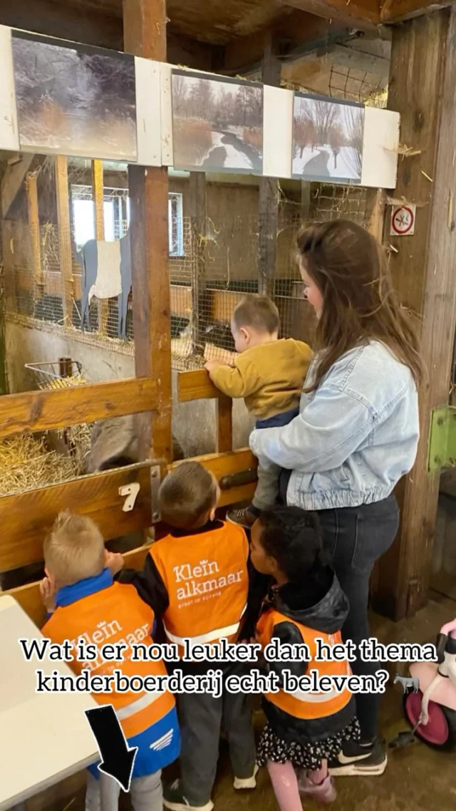 De kinderen van het Arkplein hebben volop genoten tussen de dieren en het zand! Van rijden op mini-tractors tot zand verplaatsen met speelgoedgraafmachines en natuurlijk een bezoekje aan de ezels. Het was een dag vol ontdekkingen, spel en verwondering. 🫏

Zo maken we het thema tastbaar en leuk voor de kinderen.

Dit is precies hoe we de dingen bij Klein Alkmaar zo graag doen: de wereld spelenderwijs ontdekken! ✨

#KleinAlkmaar #Arkplein #kinderboerderij #kinderavontuur #themaKDV #buitenspelen #ontdekken #spelenderwijsleren