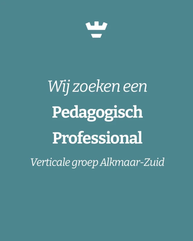 Onze locatie aan de Heilooërdijk is sinds augustus 2022 een volwaardig kindcentrum. Naast de vertrouwde peuteropvang bieden we hier nu ook kinderdagopvang en BSO aan. De "vernieuwbouwde" vestiging is een fijne plek waar spelen, ontdekken en ontspannen centraal staan.Samen met basisschool De Fontein bieden we een doorlopende ontwikkel- en leerlijn. Van de eerste opvang tot de overstap naar de middelbare school: kinderen voelen zich hier thuis. De verticale groep heeft een eigen, geïntegreerde plek binnen het kindcentrum met toegang tot een afgeschermde tuin. Zo is er alle ruimte voor een soepele overgang naar de basisschool.Als Pedagogisch Professional op de verticale groep (0-4 jaar) werk je vier dagen per week, 9 uur per dag. Je start met vaste dagen op maandag, woensdag en vrijdag en breidt deze richting het nieuwe jaar uit met de donderdag. De vacature is beschikbaar in verband met zwangerschapsverlof.👉 Iets voor jou? Solliciteer nu via de link in bio.