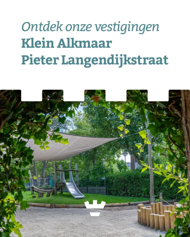 Wist je dat we aan de Pieter Langendijkstraat een fijne, lichte en gelijkvloerse vestiging hebben? Een plek waar kinderen zich in alle rust kunnen ontwikkelen.👶 Dagopvang (0–4 jaar)
Op deze vestiging vangen we kinderen op van 0 tot 4 jaar. De groepen zijn heerlijk licht en staan met elkaar in verbinding, waardoor de kinderen spelenderwijs contact maken. En dat alles midden in een groene, uitdagende omgeving waar volop ruimte is om te spelen en te bewegen 🌱🧸 Peuteropvang (2–4 jaar)
Voor peuters bieden we een stimulerende peuteropvang met een voorschools programma. Op een laagdrempelige manier maken zij kennis met alles wat straks op school terugkomt. Zo verloopt de overgang naar het basisonderwijs soepel ✨Een warme plek waar groeien, ontdekken en plezier maken centraal staan.