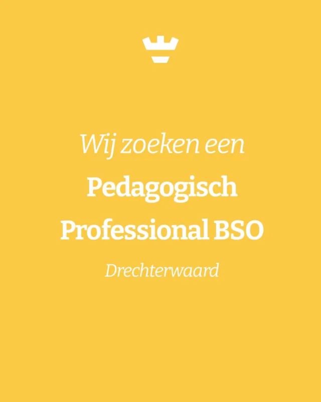 Zoek jij een werkplek waar kinderen hun schooldag fijn aansluiten, waar samenwerking met onderwijs vanzelfsprekend is én waar jouw ideeën tellen? Dan zit je goed als Pedagogisch Professional BSO op onze vestiging in Drechterwaard.Klein Alkmaar en de Jules Verneschool werken al lange tijd nauw samen. Onderwijs, peuteropvang en de buitenschoolse opvang komen hier samen binnen één IKC (Integraal Kindcentrum).📍 Vestiging Drechterwaard
⏰ 18 - 27 uur👉 Bekijk de vacature via de link in bio en solliciteer. We leren je graag kennen!