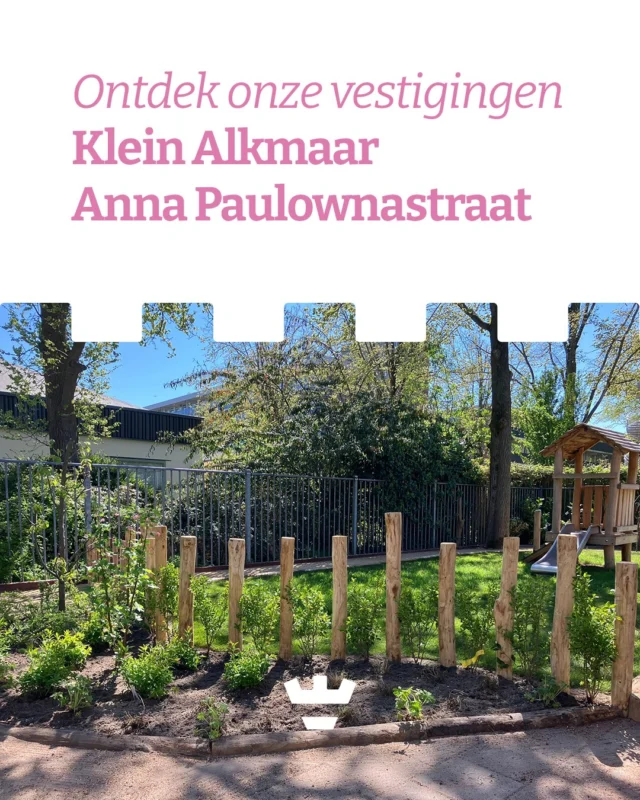 Kleurrijk, ruim en veel aandacht voor natuurbeleving. Deze vestiging in Alkmaar Zuid heeft het allemaal 🙌 Een fijne plek waar de dagopvang, peuteropvang en BSO samenkomen.Kinderen krijgen hier alle ruimte om te spelen, ontdekken en groeien – binnen én buiten. In de gloednieuwe natuurtuin beleven ze iedere dag een nieuw avontuur 🌿